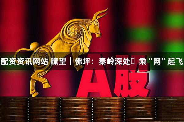 配资资讯网站 瞭望｜佛坪：秦岭深处 乘“网”起飞